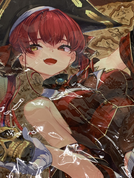 ホロライブ 宝鐘マリン 誕生日記念2023 ラバーマット 未開封 hololive 3期生 マリン船長 VTuber バーチャルYouTuber バーチャルアイドル