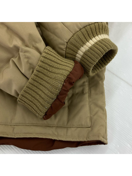 SUGAR CANE ダウンジャケット キルティングウエスタン (M) ベージュ