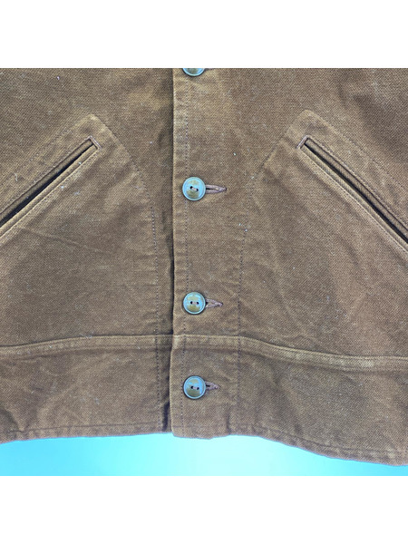 TENDERLOIN ブルゾン・ジャンパー モールシキン/茶/S