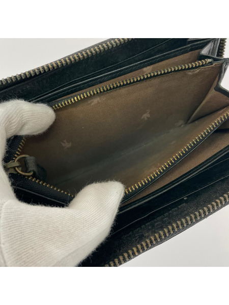 長財布 SOT  日本製 レザー 黒