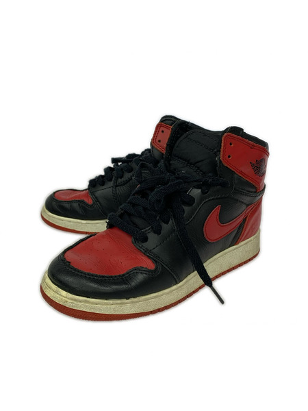 NIKE 観賞用 94年製 AIR JORDAN 1 HIGH BG BRED US5Y 約23cm