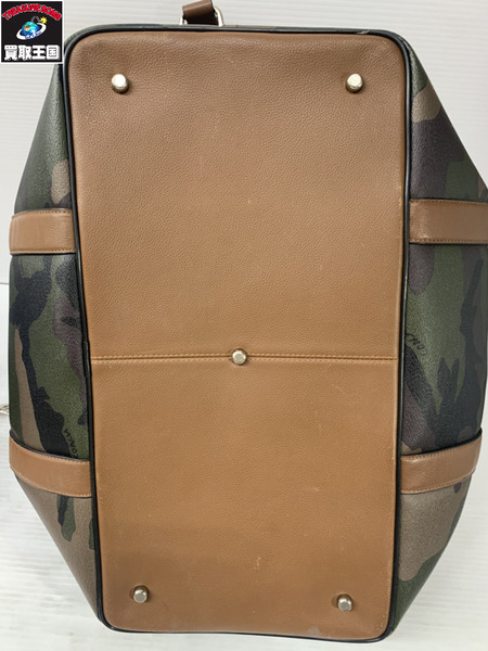 COACH ボストンバッグ カモフラ柄 F55035[値下]