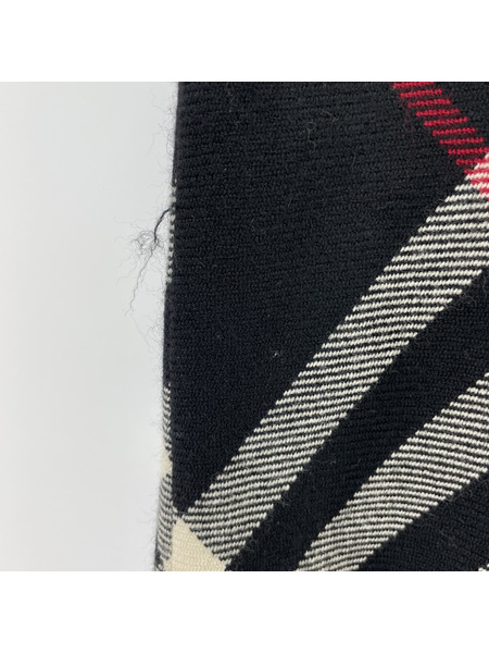 BURBERRY ロングスカート ノバチェック 黒 38[値下]