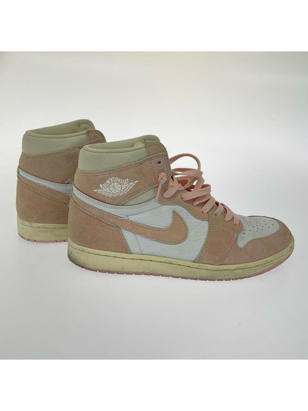NIKE スニーカー NIKE AIR JORDAN 1 ウォッシュドピンク 28.5㎝