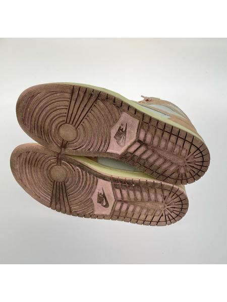 NIKE スニーカー NIKE AIR JORDAN 1 ウォッシュドピンク 28.5㎝