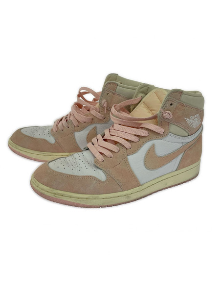 NIKE スニーカー NIKE AIR JORDAN 1 ウォッシュドピンク 28.5㎝