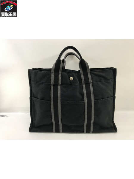 HERMES トートバッグ フールトゥMM 黒