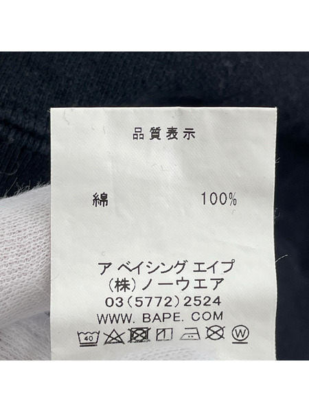 A BATHING APE スウェット・トレーナー シャーク スウェット 黒 L