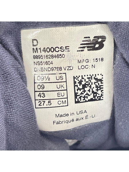 NEW BALANCE スニーカー M1400CSE/NVY/27.5cm