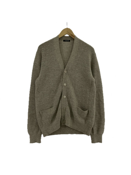 Mackintosh ニット・セーター 9ゲージアルパカ片畦 茶（M）[値下]