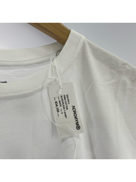 ACRONYM タンクトップ PIMA COTTON SLEEVELESS T-SHIRT S ホワイ