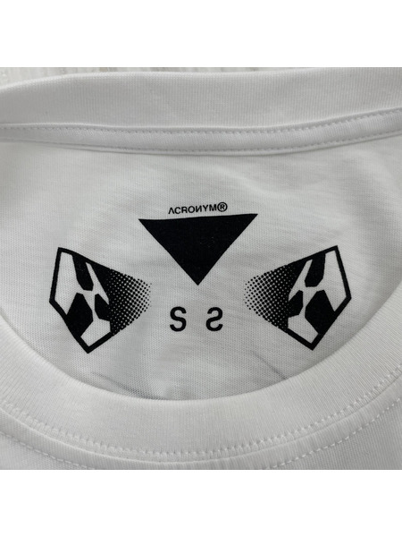 ACRONYM タンクトップ PIMA COTTON SLEEVELESS T-SHIRT S ホワイ