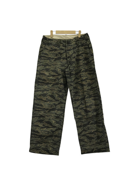 EVISU パンツ カモメペイント タイガーカモパンツ W34