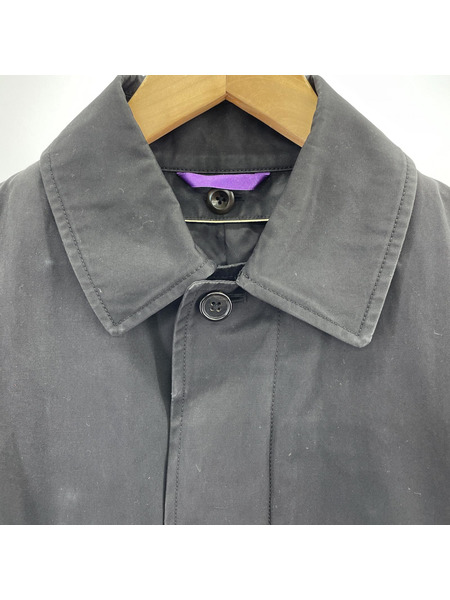 PAUL SMITH COLLECTION ステンカラーコート 黒 (S)[値下]