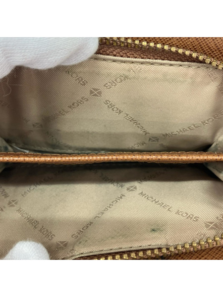 MICHAEL KORS コンパクトウォレット 二ツ折リ財布/35F8GTVF2B/BRW