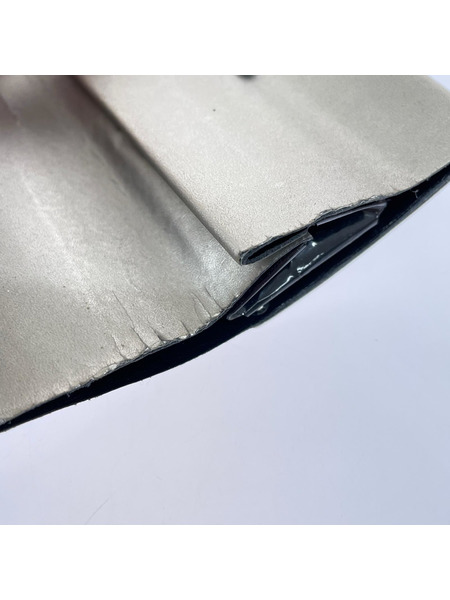 CLAUSTRUM コンパクトウォレット シルバー