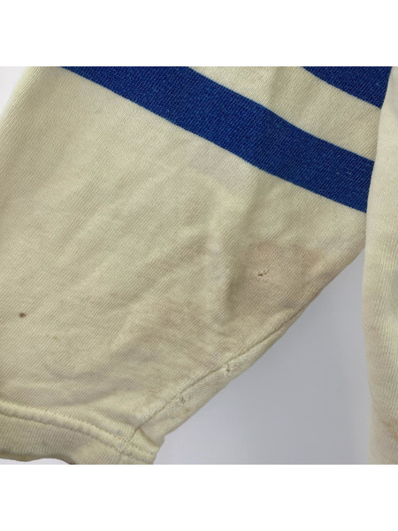 OLD・VINTAGE スウェット・トレーナー 染ミ込ミプリント フットボールスウェット[値下]