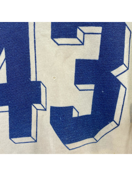 OLD・VINTAGE スウェット・トレーナー 染ミ込ミプリント フットボールスウェット[値下]