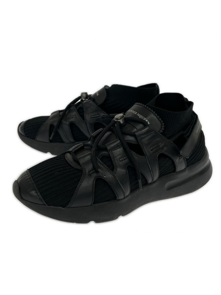 Alexander McQueen スニーカー 506644 ソックススニーカー 黒 (43D)