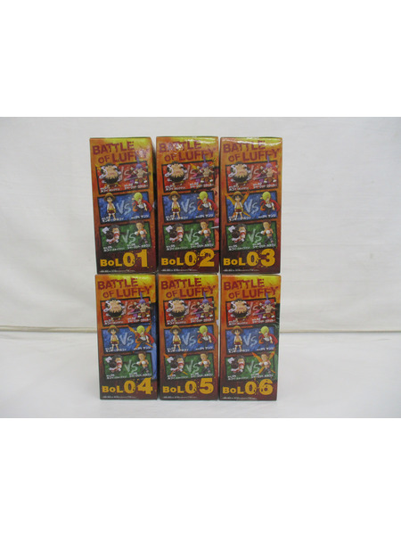 プライズ ワンピース ワーコレ Battle of Luffy Whole Cake Island 全種セット