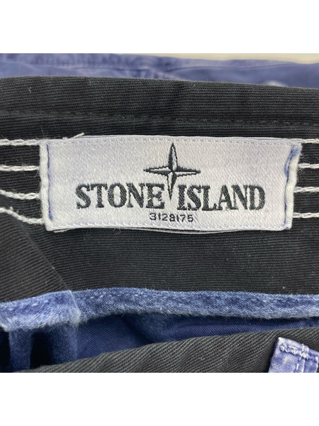 STONE ISLAND パンツ クロップドカーゴパンツ 紺 W29