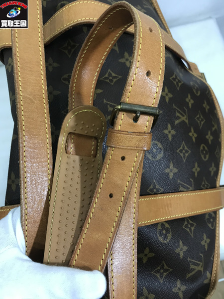 LV ソミュール　モノグラム　ショルダーバッグ