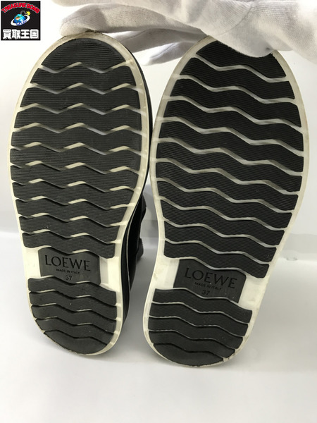 LOEWE  チェルシーブーツ 黒（37）