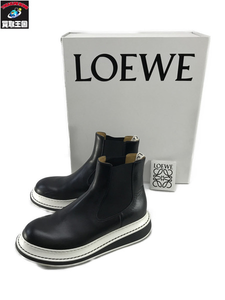 LOEWE  チェルシーブーツ 黒（37）