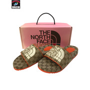 GUCCI THE NORTH FACE GGキャンバス スライド 679904 グッチ ノースフェイス サイズ8 