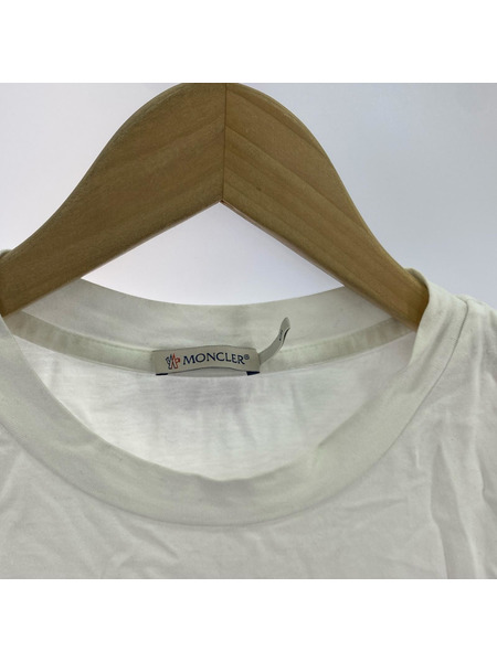 MONCLER 半袖Tシャツ・カットソー H10918C00051 白