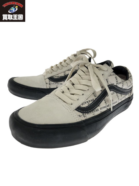 【26.5cm】Supreme / Vans Old Skool Pro 白