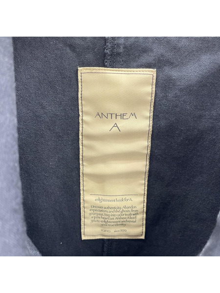 ANTHEM A  デザインショートジャケット ブラック