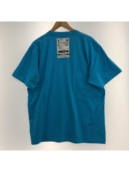 VETEMENTS プリントTee ブルー