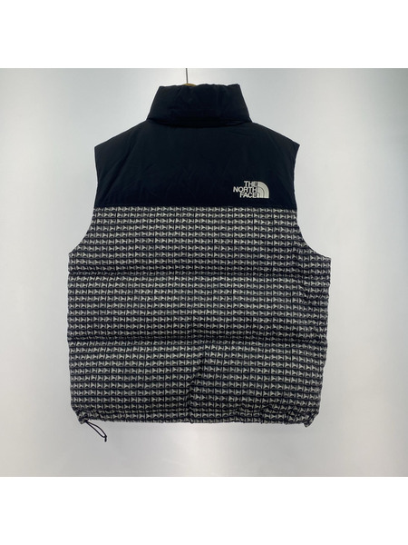 Supreme ダウンベスト × THE NORTH FACE Studded Nuptse Vest