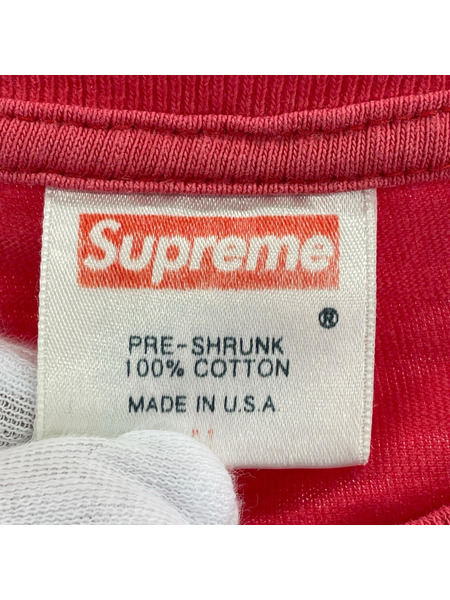 Supreme 半袖Tシャツ・カットソー 90年代 BLACK PANTHER PARTY 赤 M