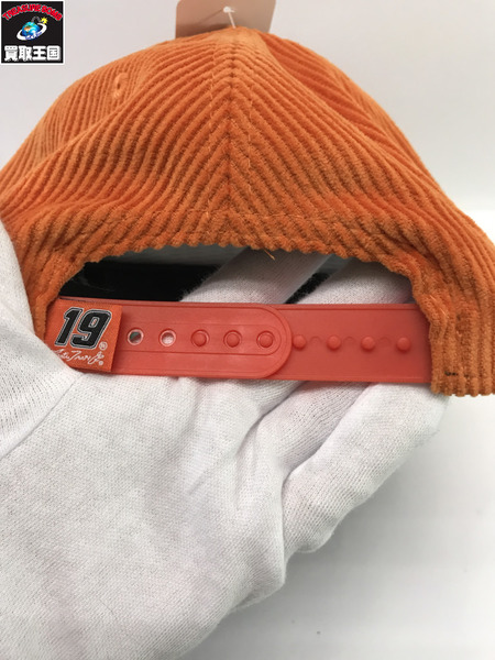 BASS PRO SHOPS×NEW ERA コーデュロイキャップ　オレンジ