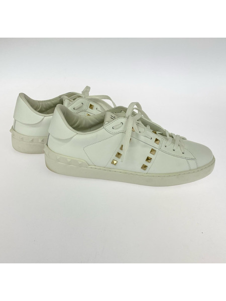 VALENTINO スニーカー スタッズローカットスニーカー 白