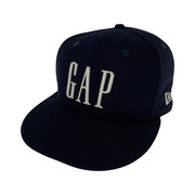 NEW ERA×GAP 1969刺繍 9FIFTY スナップバックキャップ ネイビー