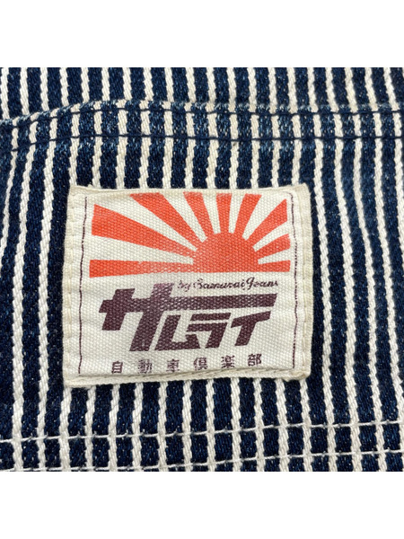 SAMURAI JEANS SM310DX ヒッコリーペインターパンツ (31)