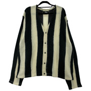 STUSSY Stripe Brushed Cardigan（XXL)