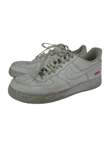 NIKE スニーカー Supreme Air Force 1 Low White