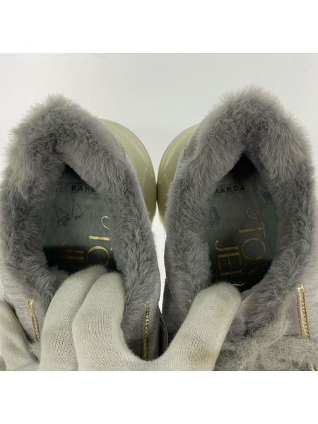 RANDA スニーカー TOM and JERRY ファーデザインスニーカー AH36154J