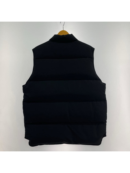 WOOLRICH ジャケット NYLON/COTTON ダウンベスト BLACK SIZE:L