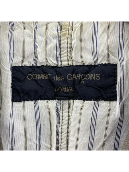 COMME des GARCONS 06SS ポリ縮絨 3釦テーラードジャケット L