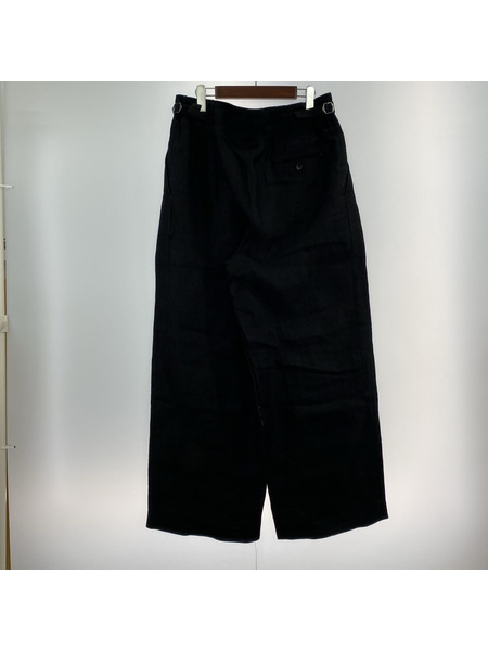 MARKAWARE LINEN HERRINGBONE DANISH ARMY TROUSERS