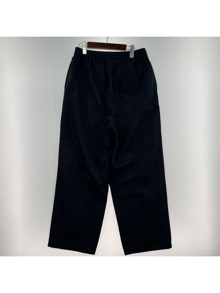 A.PRESSE Silk Pants シルクコットンイージーパンツ 2 ネイビー
