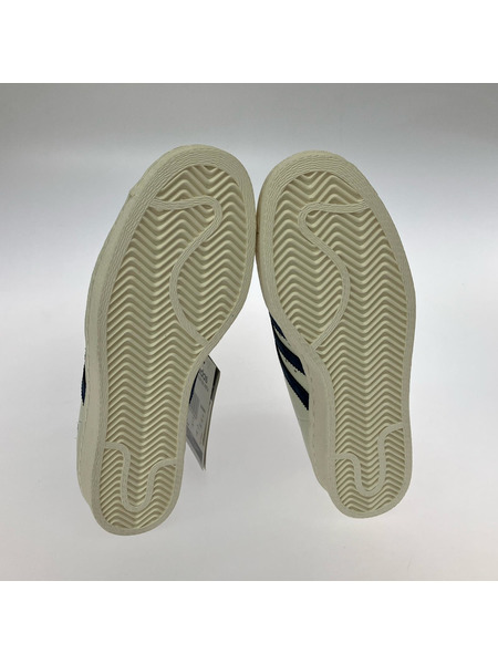 adidas スニーカー SUPER STAR 80s DLX BLU 26cm