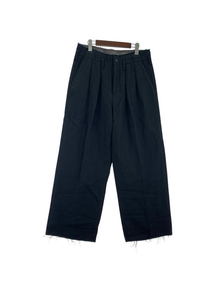 ANCELLM パンツ 25AW SHRINK WOOL WIDE SLACKS 2