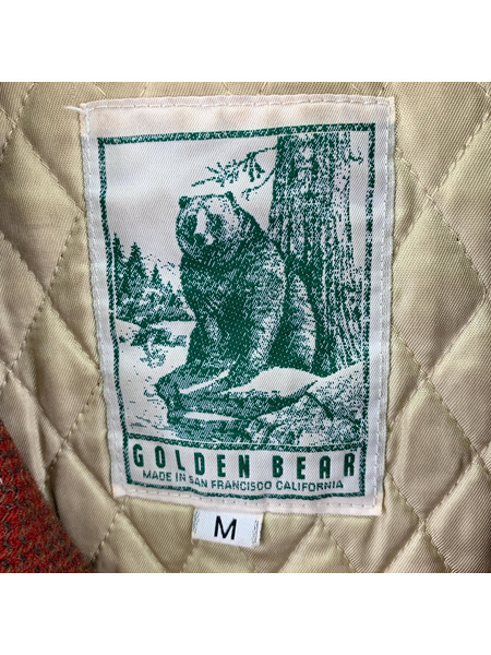 OLD・VINTAGE ジャケット GOLDEN BEAR オンブレ ウールジャケット(M) ブラウン系