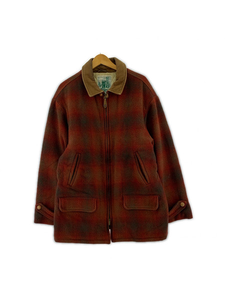OLD・VINTAGE ジャケット GOLDEN BEAR オンブレ ウールジャケット(M) ブラウン系